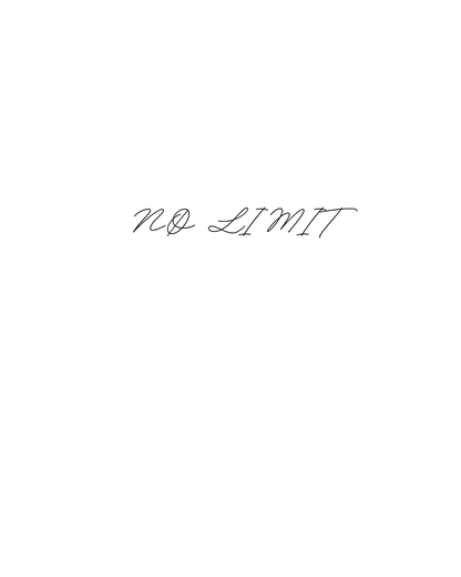 Détail du logo NØ LIMIT sur t-shirt blanc